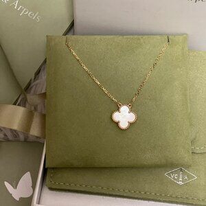 ✅Authentic Van Cleef & Arpels 18K Yellow Gold Necklace
